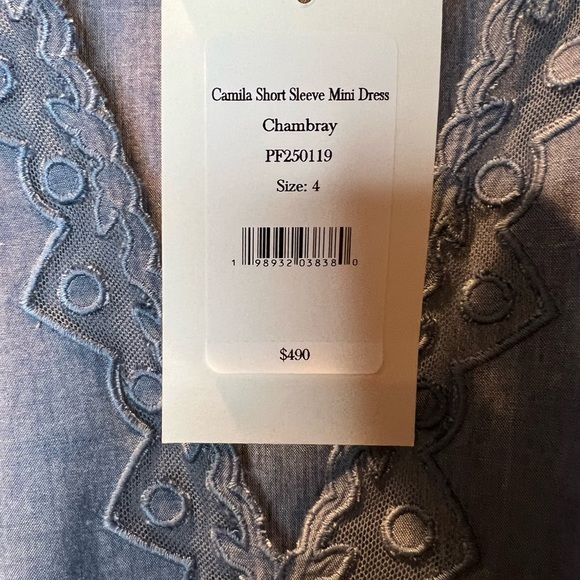 - NWT- Ulla Johnson Camila Mini dress Size 4 - Picture 14 of 14